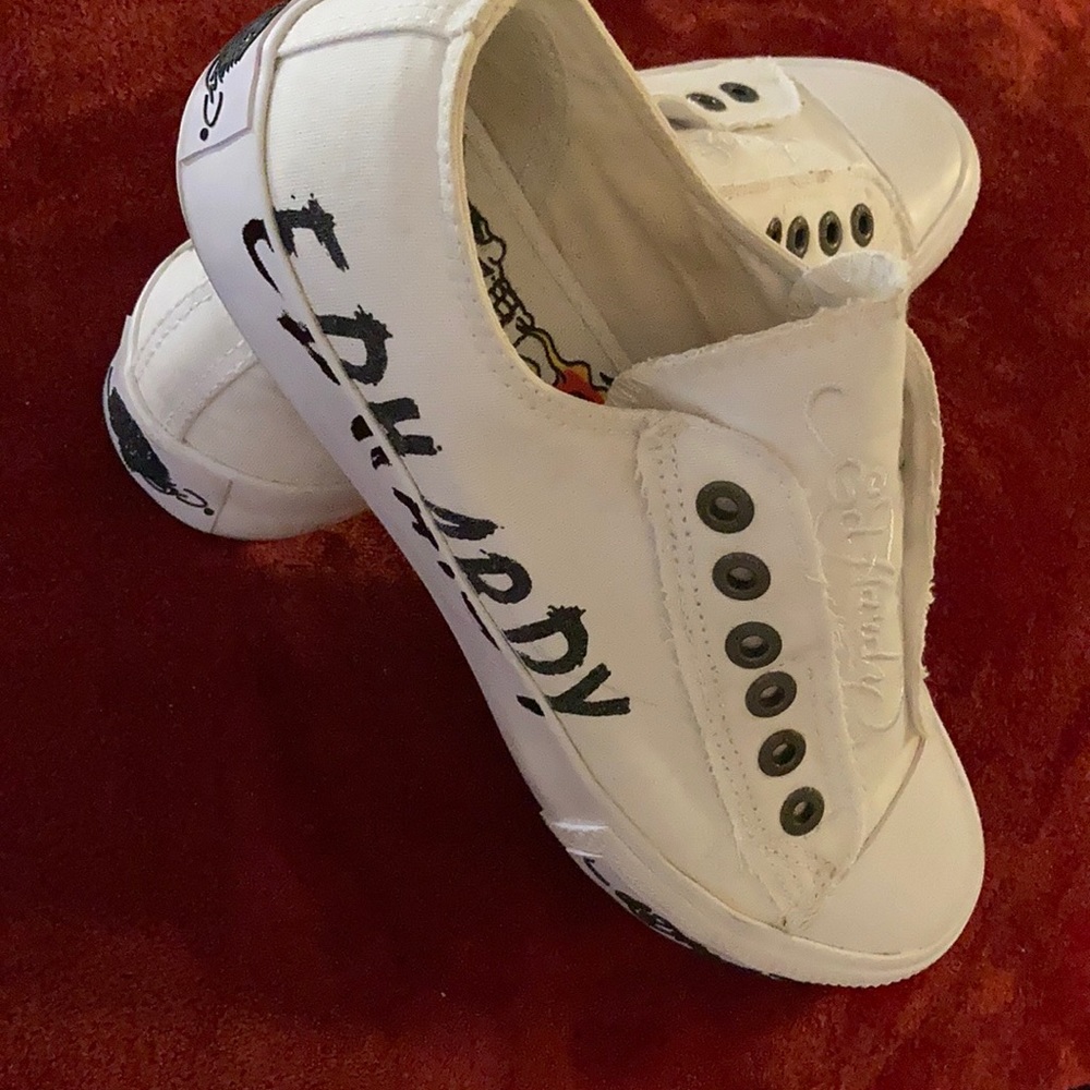 Ed Hardy Slip On Shoes Size 7